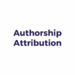 Authorship Attribution